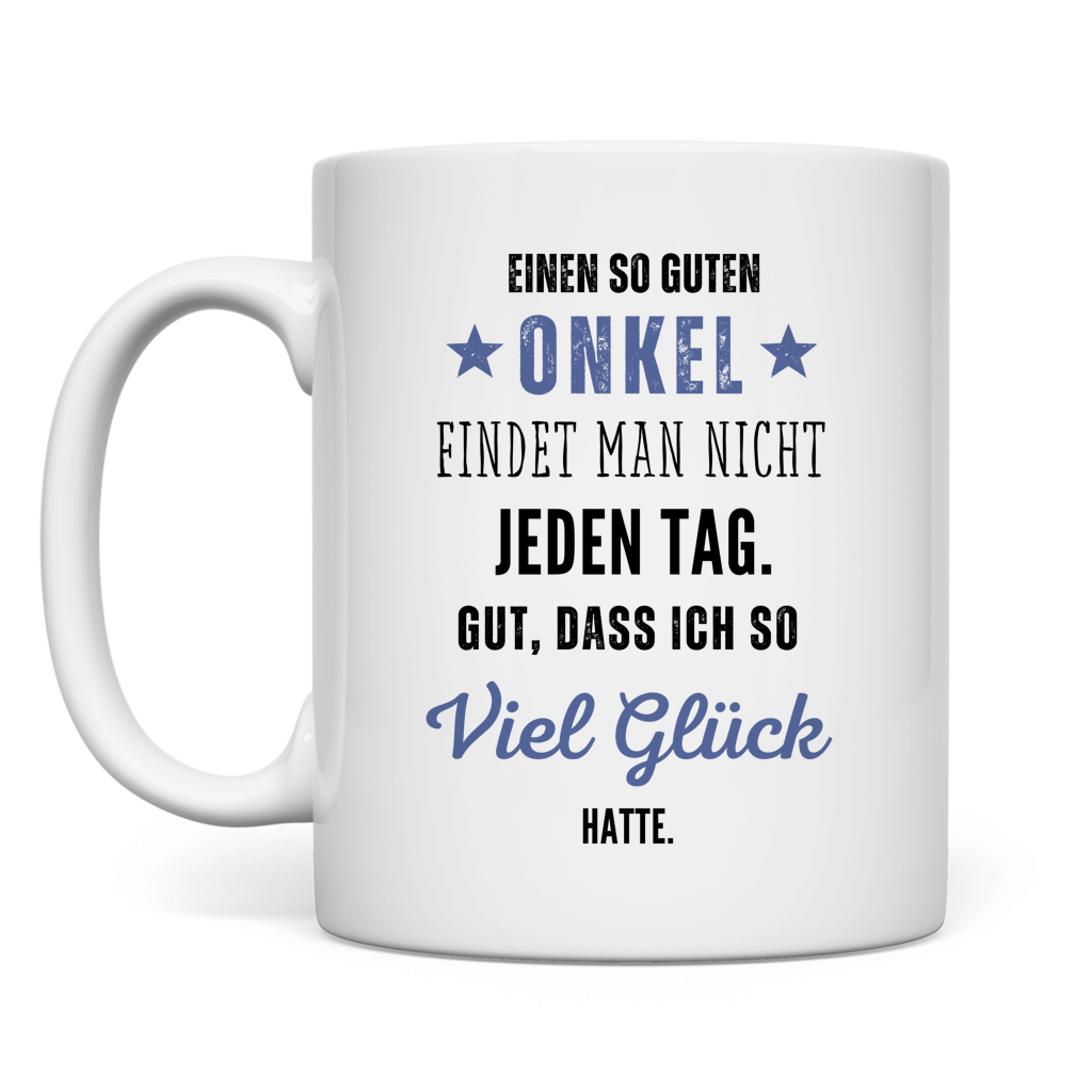 Tasse "Einen so guten Onkel" Rückseite