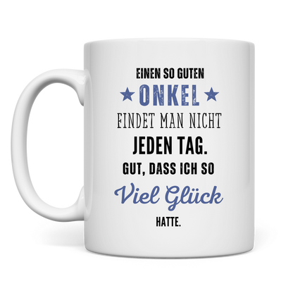 Tasse "Einen so guten Onkel" Rückseite