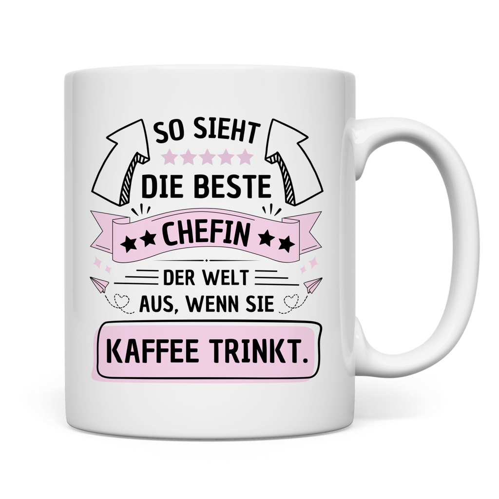 Tasse "Die beste Chefin" (Kaffee)