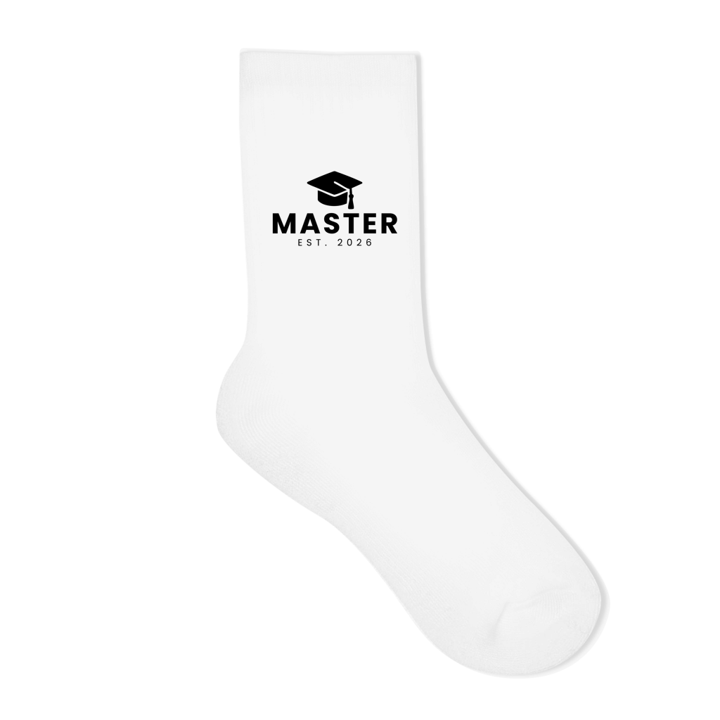 Socken "Master 2026"