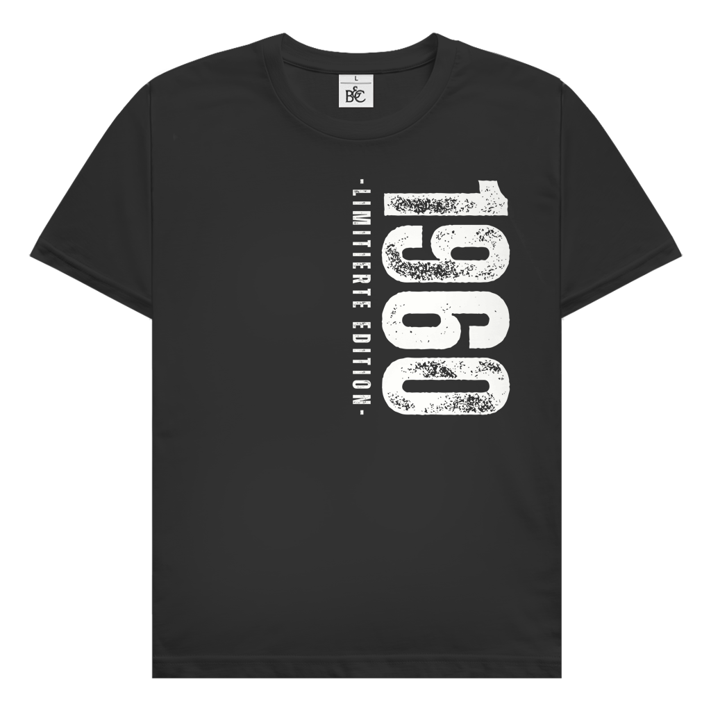 Herren T-Shirt "1960 - Limitierte Edition" schwarz