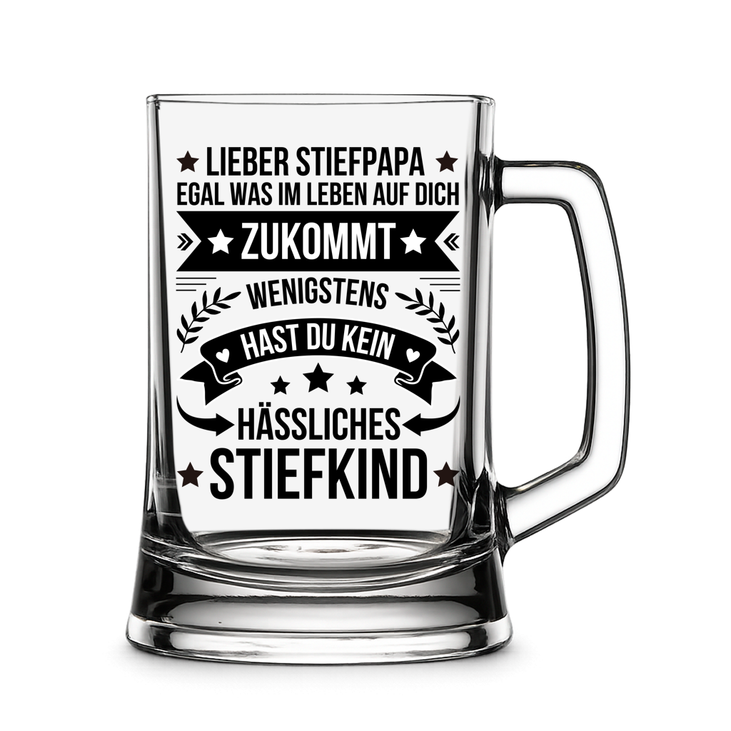 Bierkrug "Lieber Stiefpapa"