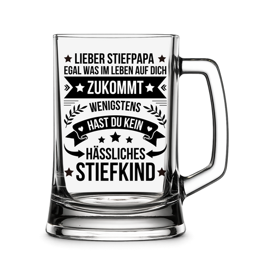 Bierkrug "Lieber Stiefpapa"