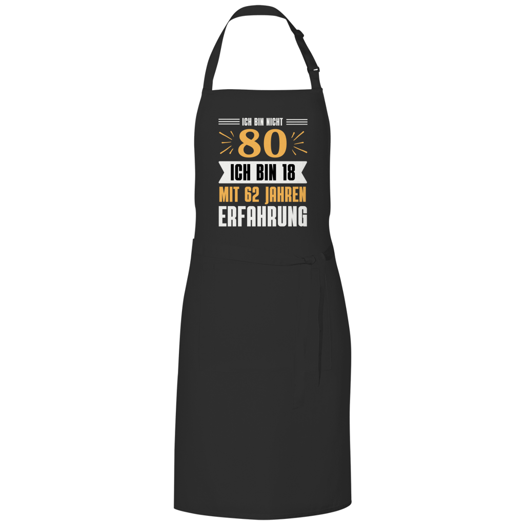 Grillschürze "Ich bin nicht 80"
