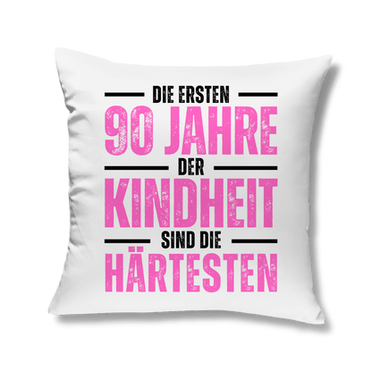 Kopfkissen "Die ersten 90 Jahre der Kindheit"