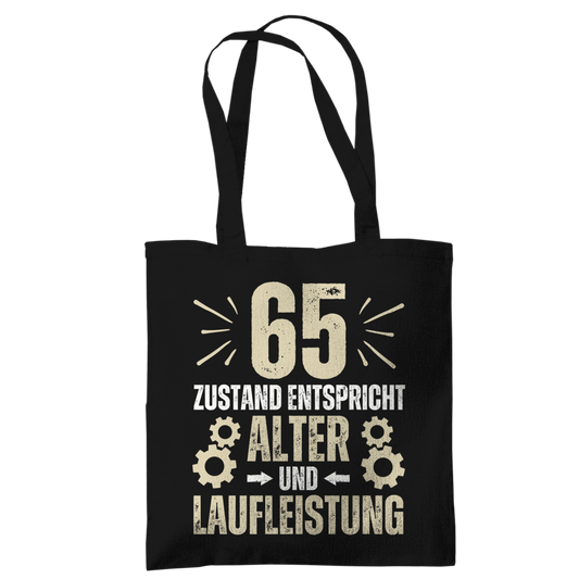 Tragetasche "65 - Zustand entspricht Alter und Laufleistung"