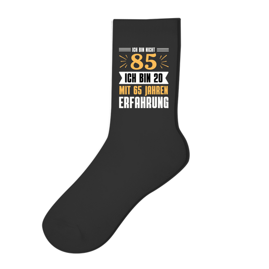 Socken "Ich bin nicht 85"