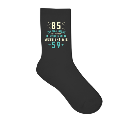Socken "85 ist gar nicht so schlimm"
