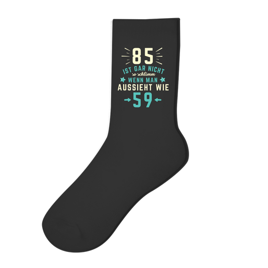 Socken "85 ist gar nicht so schlimm"