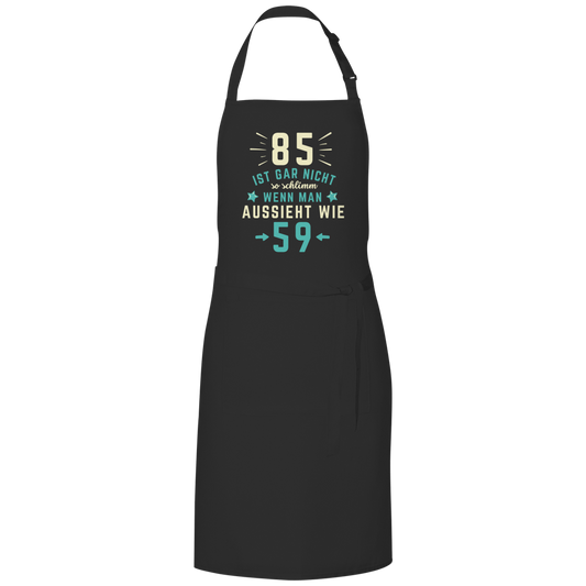 Grillschürze "85 ist gar nicht so schlimm"