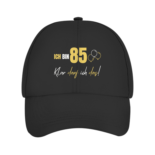Dad Cap "Ich bin 85 - Klar darf ich das!"