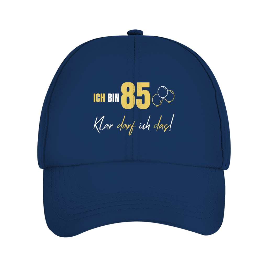 Dad Cap "Ich bin 85 - Klar darf ich das!"