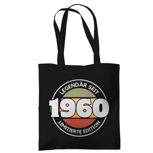Tragetasche "Legendär seit 1960, Limitierte Edition" schwarz