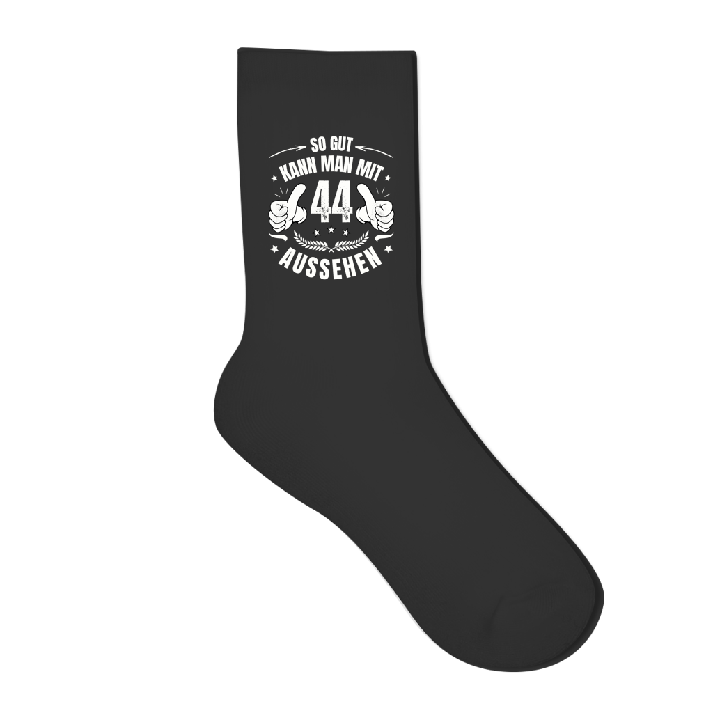 Socken "So gut kann man mit 44 aussehen!"