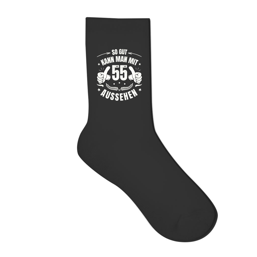 Socken "So gut kann man mit 55 aussehen!"