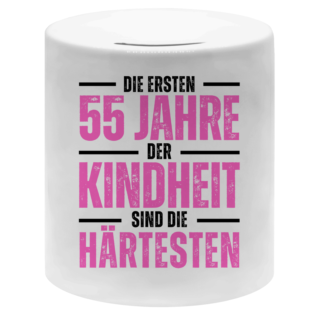 Money box "Die ersten 55 Jahre der Kindheit"