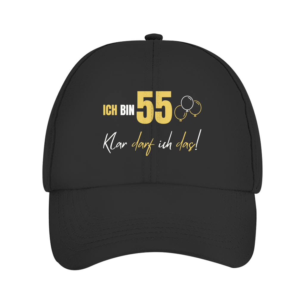 Dad Cap "Ich bin 55 - Klar darf ich das!"