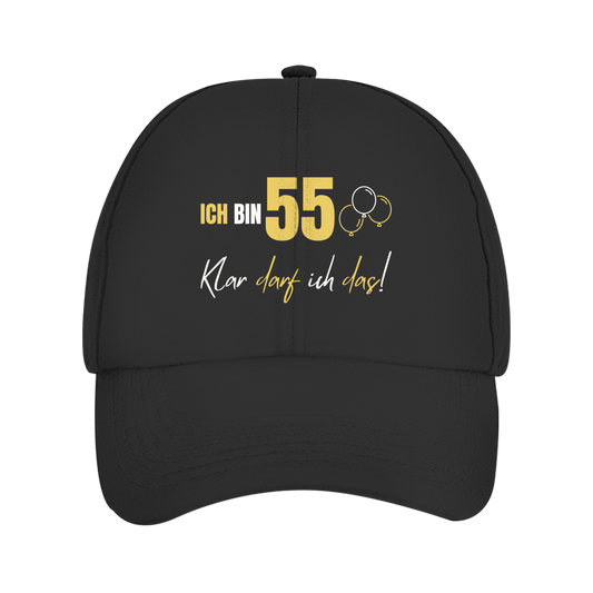 Dad Cap "Ich bin 55 - Klar darf ich das!"