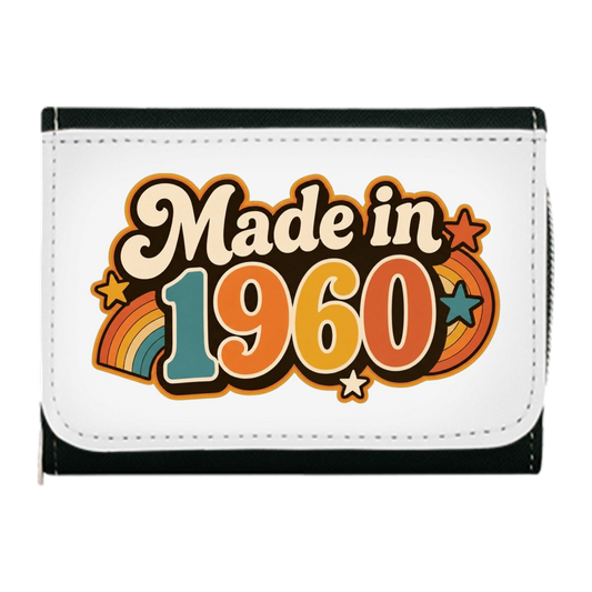 Geldbörse "Made in 1960" (Retro-Motiv)
