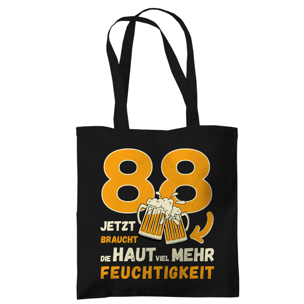 Tragetasche "88 - jetzt braucht die Haut mehr Feuchtigkeit"