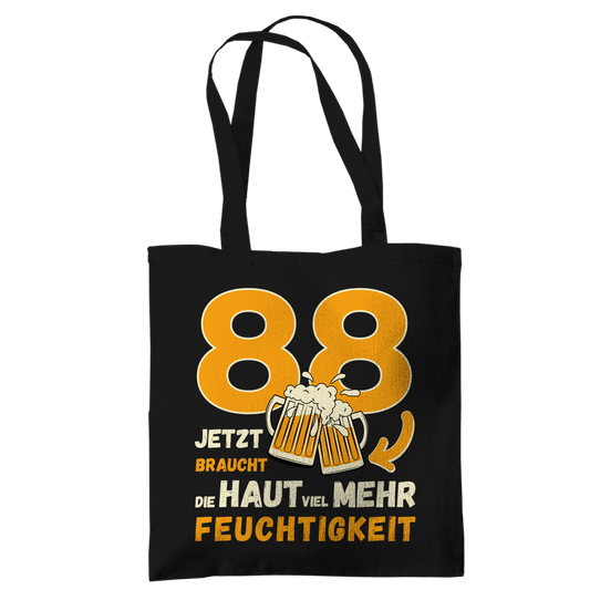 Tragetasche "88 - jetzt braucht die Haut mehr Feuchtigkeit"