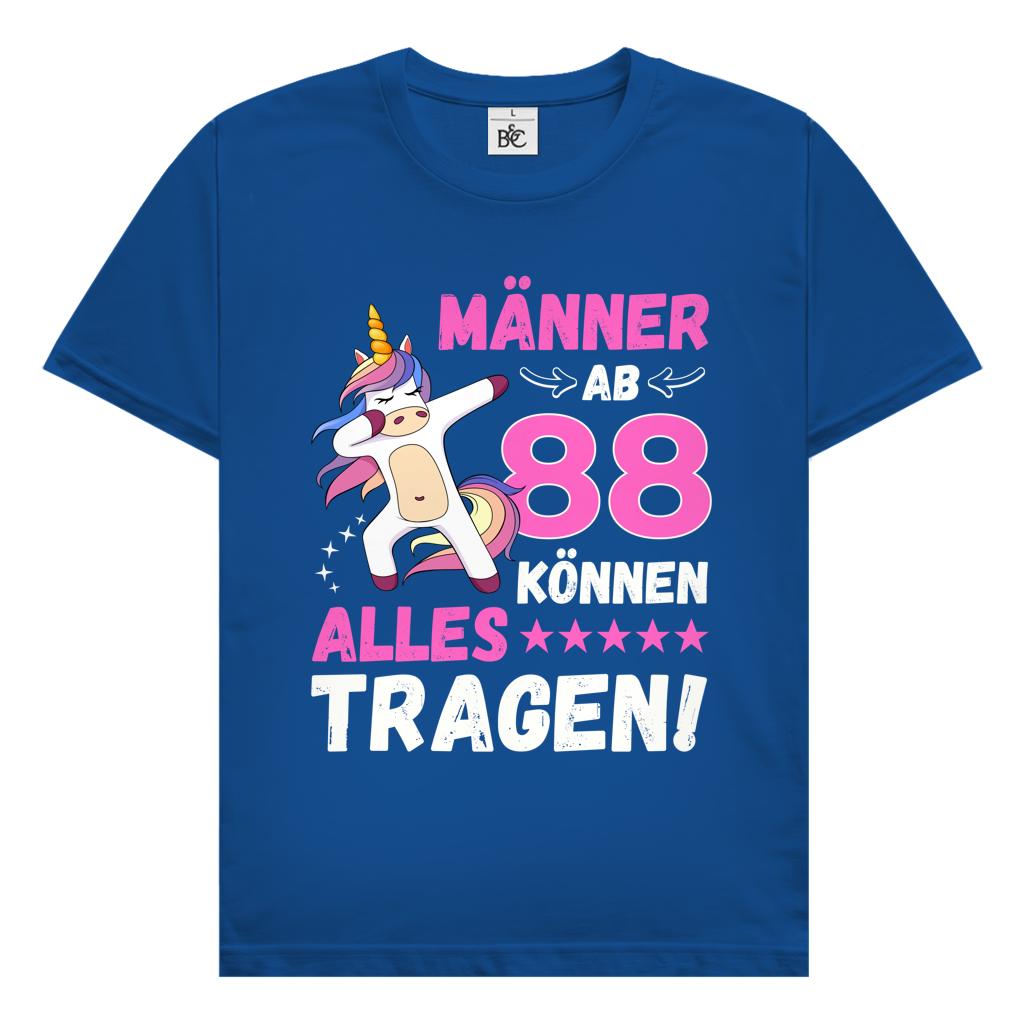 Herren T-Shirt "Männer ab 88 können alles tragen"