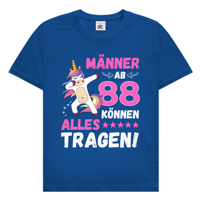 Herren T-Shirt "Männer ab 88 können alles tragen"