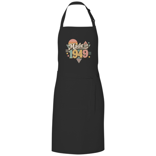 Grillschürze "Made in 1949" (Retro-Motiv)