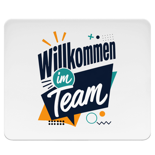 Mousepad "Willkommen im Team" (Modern)