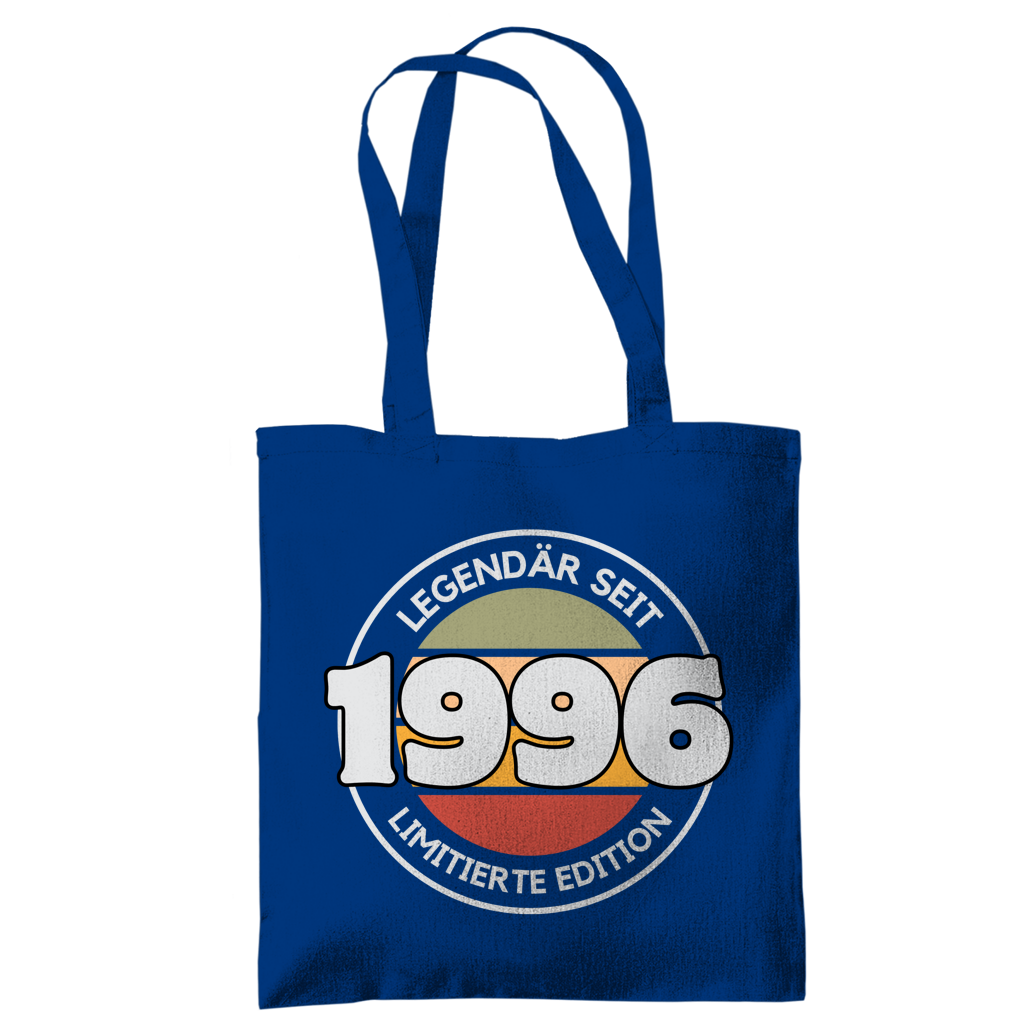 Tragetasche "Legendär seit 1996 - Limitierte Edition" blau