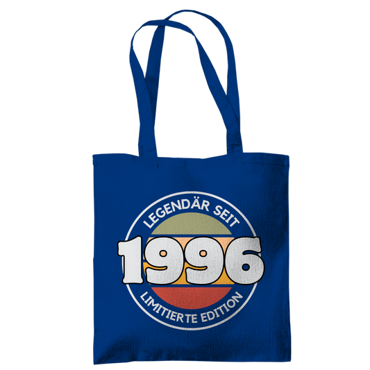 Tragetasche "Legendär seit 1996 - Limitierte Edition" blau