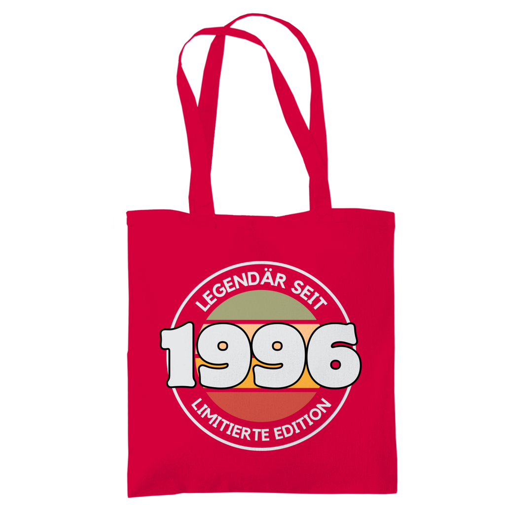 Tragetasche "Legendär seit 1996 - Limitierte Edition" rot