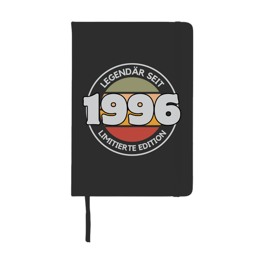 Notizbuch "Legendär seit 1996 - Limitierte Edition"