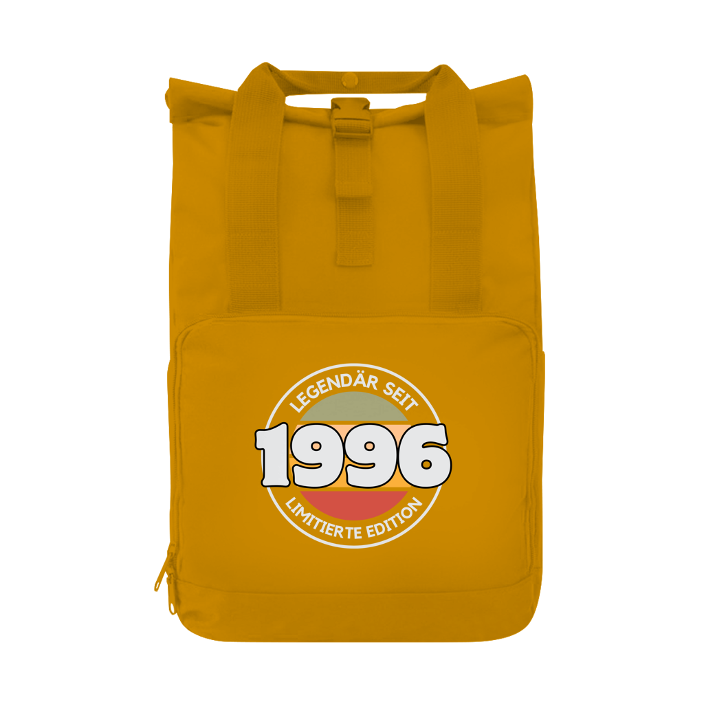 Rucksack "Legendär seit 1996 - Limitierte Edition" gelb