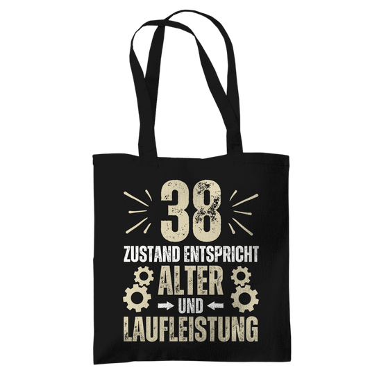 Tragetasche "38 - Zustand entspricht Alter und Laufleistung"