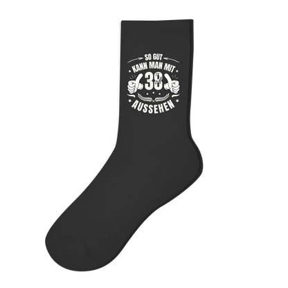 Socken "So gut kann man mit 38 aussehen"
