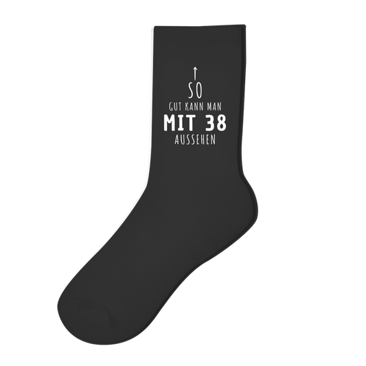 Socken "So gut kann man mit 38 Jahren aussehen"