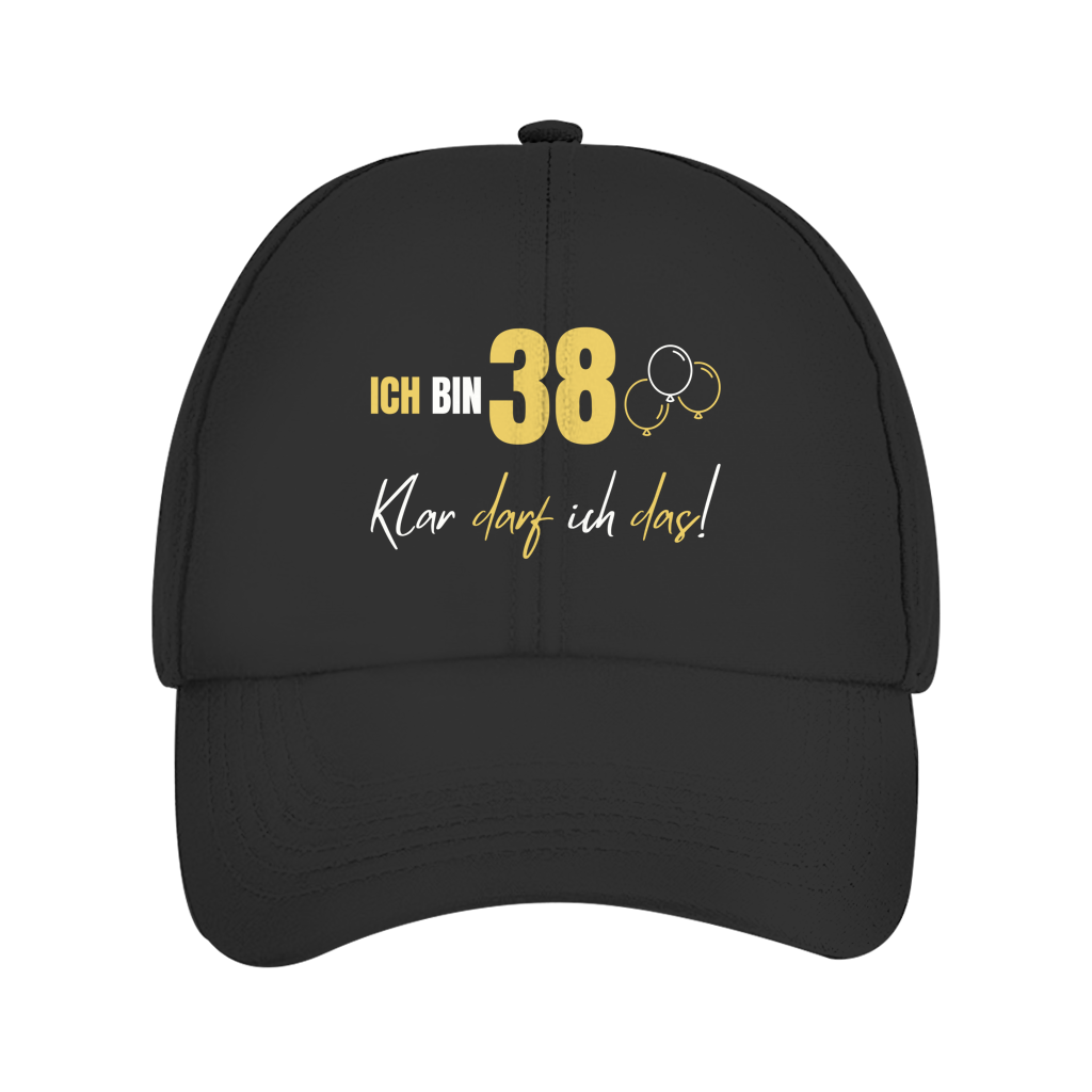 Dad Cap "Ich bin 38 - Klar darf ich das!"