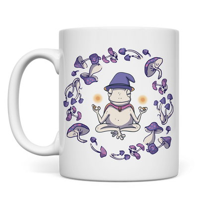 Tasse "Mystischer Frosch" Rückseite