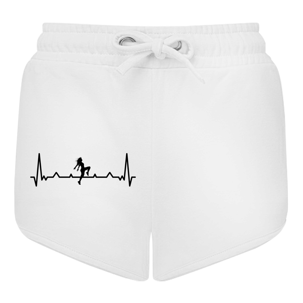 Damen Retro Shorts "Tänzerin" (Herzschlag-Design)