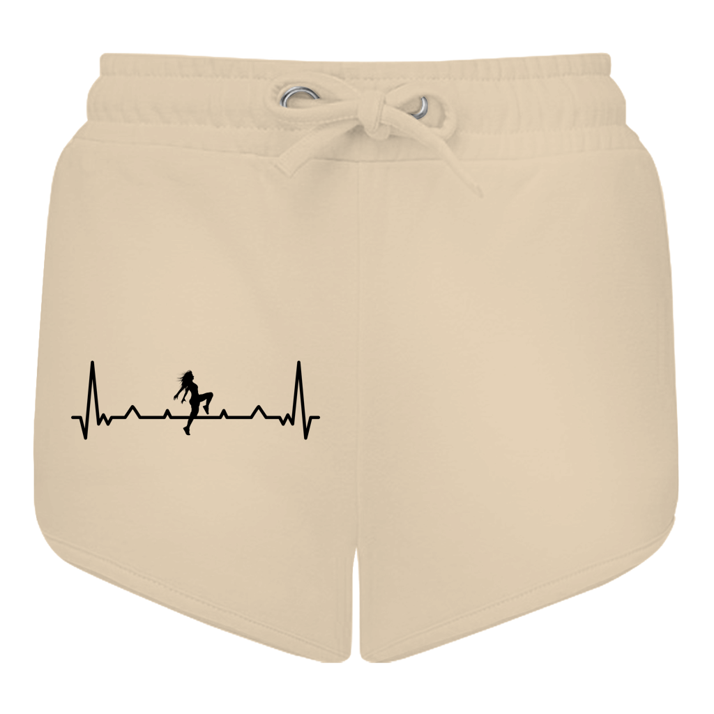 Damen Retro Shorts "Tänzerin" (Herzschlag-Design)