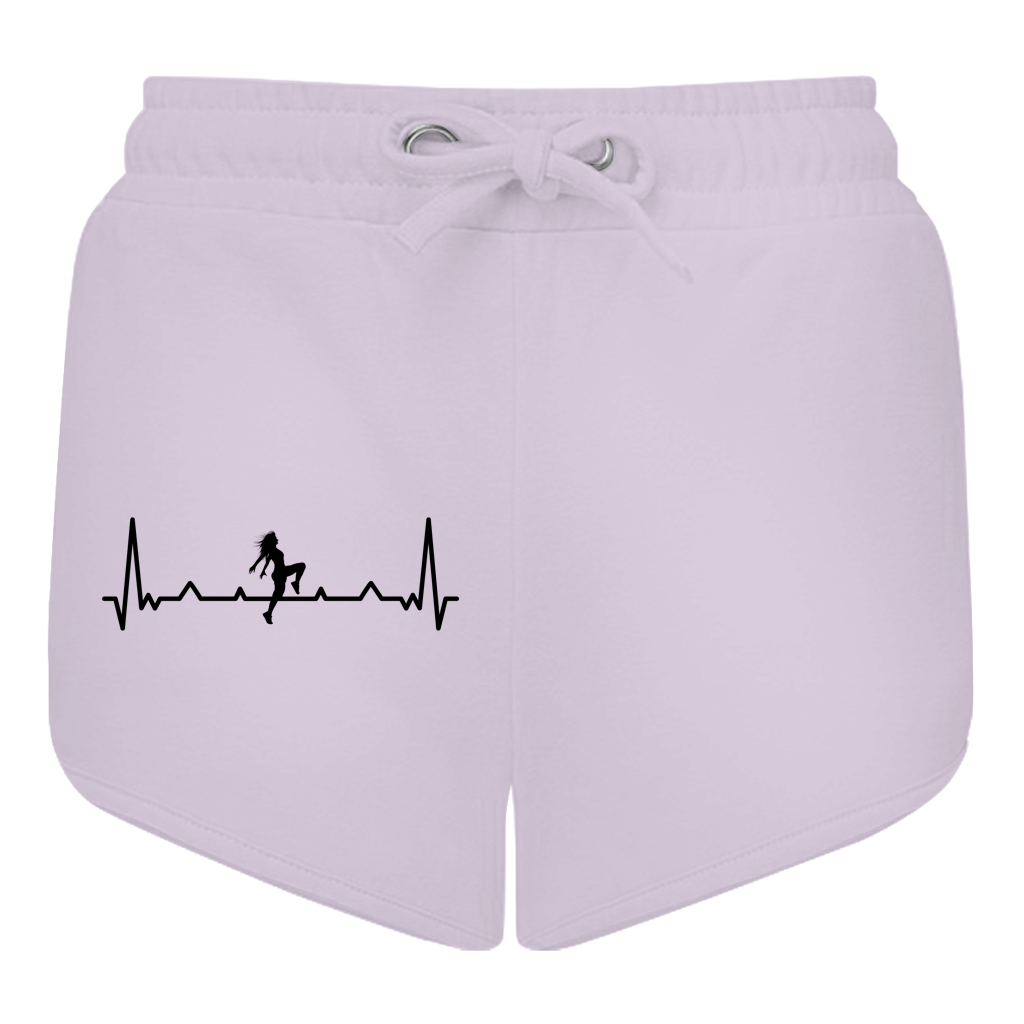 Damen Retro Shorts "Tänzerin" (Herzschlag-Design)
