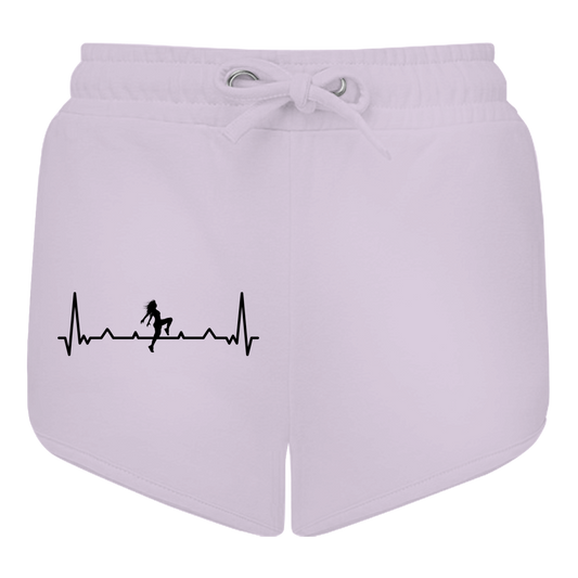 Damen Retro Shorts "Tänzerin" (Herzschlag-Design)