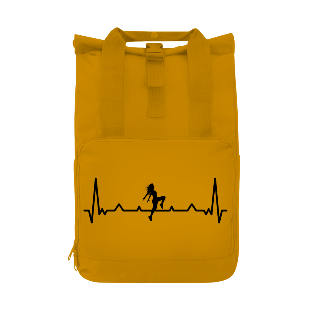 Rucksack "Tänzerin" (Herzschlag-Design)