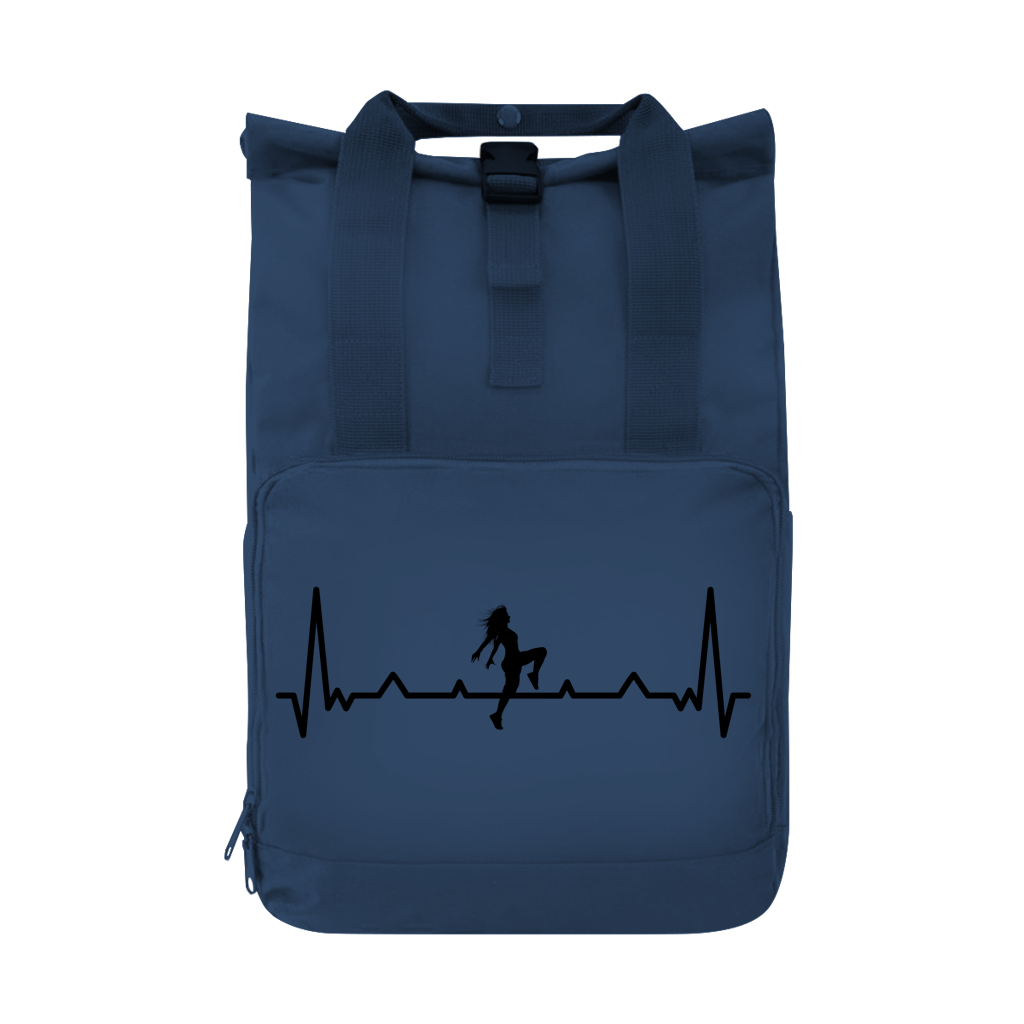 Rucksack "Tänzerin" (Herzschlag-Design)