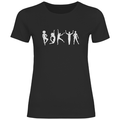 Damen T-Shirt "Tänzerinnen Silhouetten"