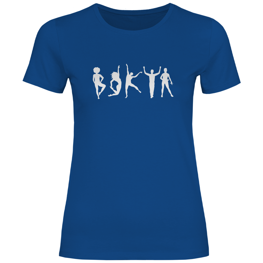 Damen T-Shirt "Tänzerinnen Silhouetten"
