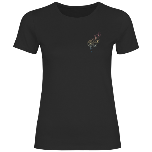 Damen T-Shirt "Tanzende Pusteblume"