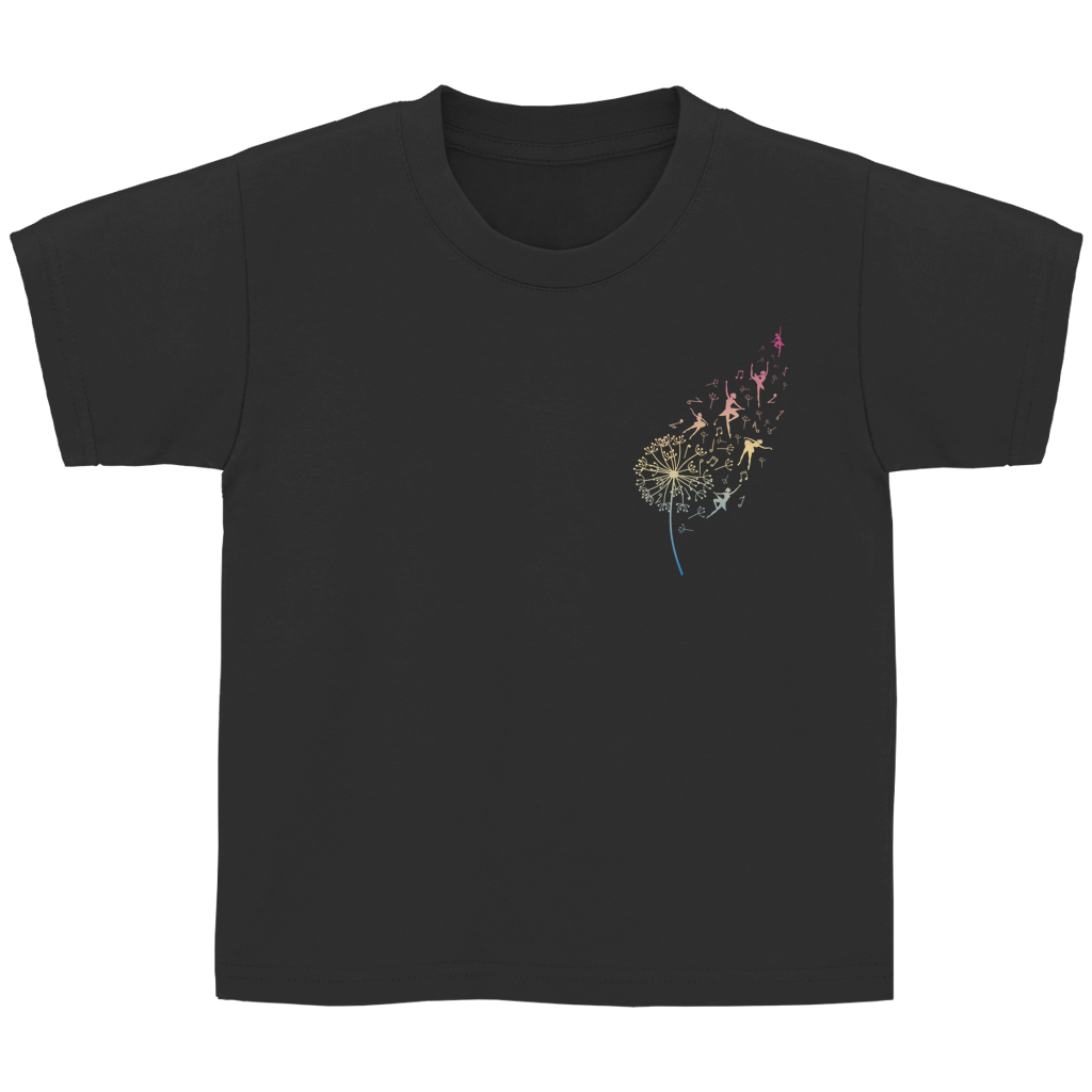 Kinder Basic T-Shirt "Tanzende Pusteblume"