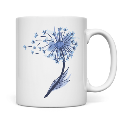 Tasse "Pusteblume im Wasserfarben-Stil"